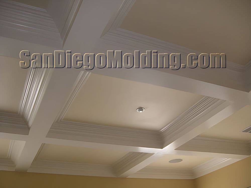 Coffered ceiling, photo 4