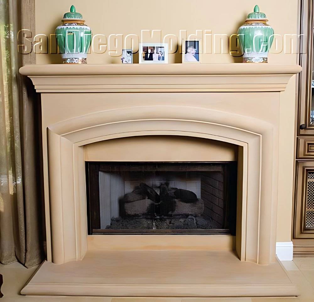 Precast stone mantles, photo 5
