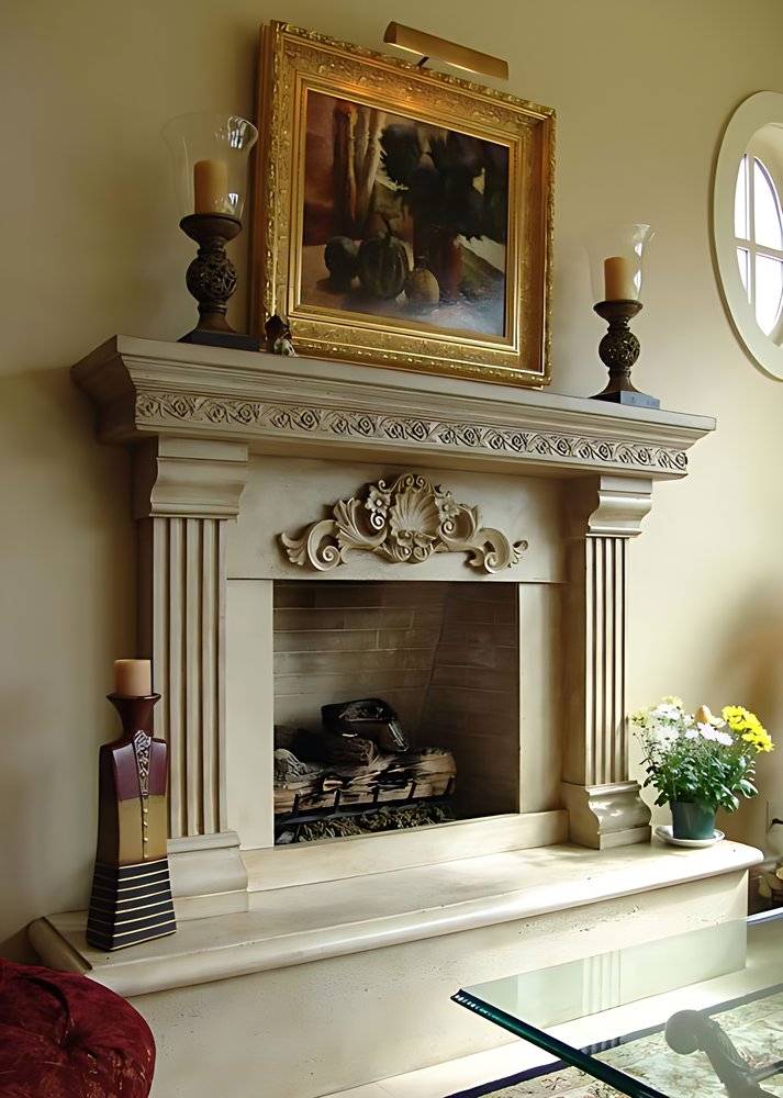 Precast stone mantles, photo 6