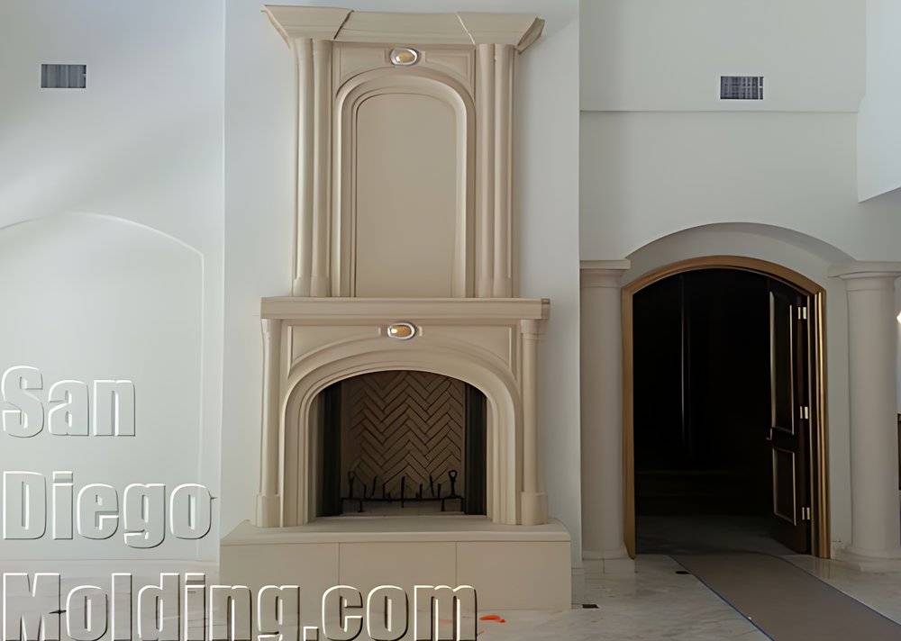Precast stone mantles, photo 2