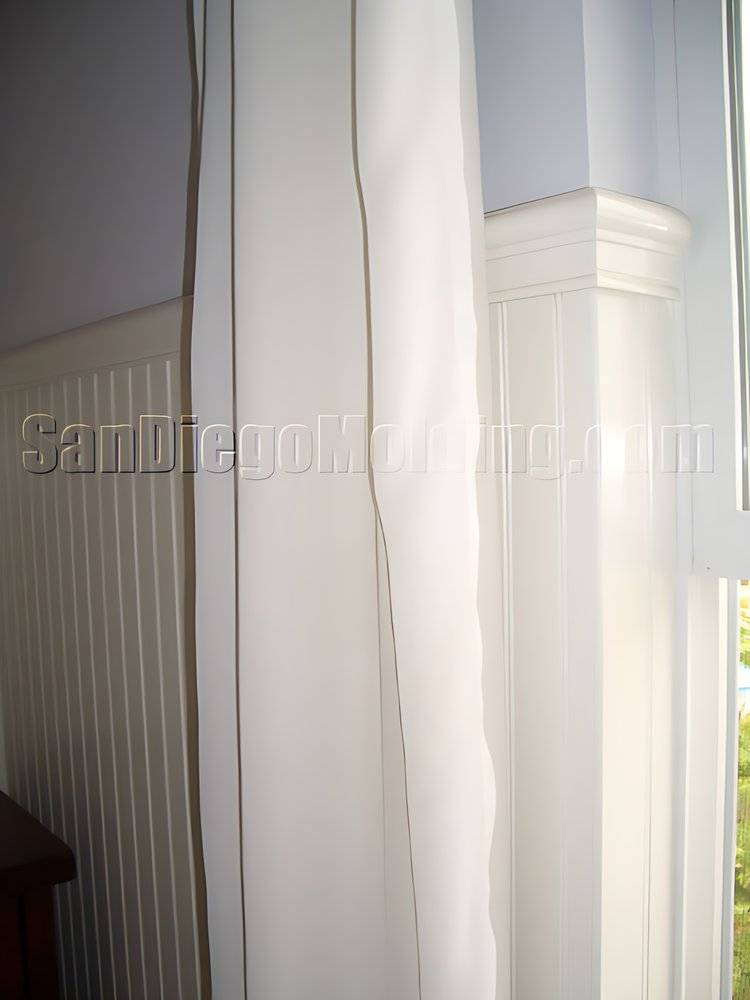 Beadboard wainscoting, photo 12